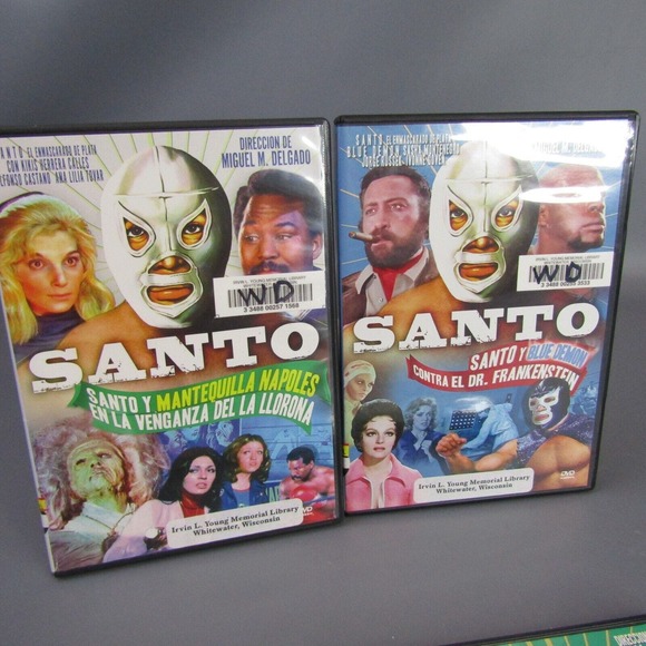 Santo Lot of 4 dvd's Dracula Blue Demon Frankenstein DVD Collection - Picture 2 of 6